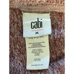 CAbi Shrug Sweater Womens Medium Pink Marled Knit Bolero Long Sleeve 8002 Photo 4