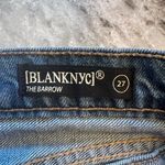 BLANK NYC  The Barrow embroidered denim shorts Sz 27‎ Photo 3