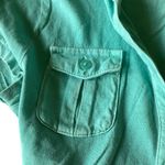 Mossimo Utility Polo Shirt Green Size M Photo 5