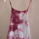 Brandy Melville Pink Tie Dye Halter Photo 0