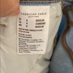 American Eagle  Super Light Wash Distressed Mom Jeans Size 8 Photo 6