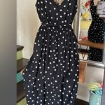A New Day  Black & White Maxi Dress XS Like New Photo 2
