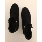 ZARA  Black Suede/Leather High-Top Zip Sneakers Sz 10 Photo 5