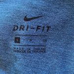 Nike Dri-FIT Short Sleeve Yoga Training Top Blue Size Small Photo 3