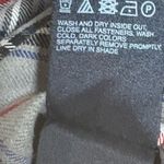 Tommy Hilfiger  Gray And Red Plaid Button Front Skirt‎ Size 6 Photo 5