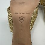 Loeffler Randall Emilia Knot Slide Sandal Women's 6 B Gold Kitten Heels Bow NWOB Photo 9