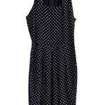 Womens Vintage Courtlyn Peters Sheath Dress Geometric Print Midi‎ Length Size 8 Photo 0