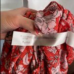 Band of Gypsies Red & Pink Boho Floral Dress π XS Photo 4