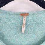 Free People  Womens Teal Beaded Embellished Long Sleeve Wool Cardigan Extra Small Photo 4