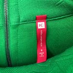 IC Collection sweatshirt letter texture special tape mock neck Kelly green S Photo 6