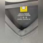 WonderWink  L Scrub Tunic Modern Fit Like New Top - NWOT in Black Photo 6