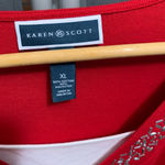 Karen Scott B16- NEW! Women's  Blouse, XL, Red Photo 4