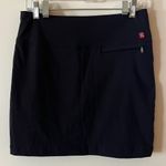 Antigua  Black Golf Skirt with Red Logo Photo 2