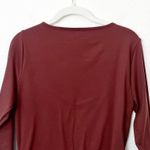 Abercrombie & Fitch [] Brown Sweetheart Neckline Long Sleeve Bodysuit Sz Large L Photo 3