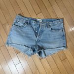 AGOLDE Parker Style Button Fly Denim Jean Shorts Size 30 Photo 1