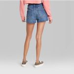 Wild Fable Blue Jean Mom Shorts High Rise Size 18 Photo 1