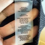 Sioni Milano Black Sweater Mesh Chest Flare Sleeve, Size Medium Photo 3