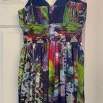 Decode 1.8 lavender Floral Spaghetti Strap Gown sz 2 Photo 1