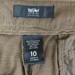 Mossimo Denim Mossimo Stretch Womens Dress Pants Trousers Brown Straight Leg Comfort Sz 10 EUC Photo 5