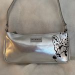 Danielle Nicole  Disney Minnie Mouse Silver Metallic Shoulder Bag Purse Photo 0