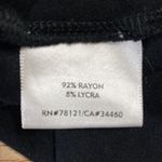 Eileen Fisher  Black Short Sleeve Loose Tunic Dolman Sleeve Crewneck Tee Shirt M Photo 5