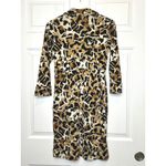 Diane Von Furstenberg  Vintage 100% Silk Geometric Print Dress Size 2‎ Photo 5