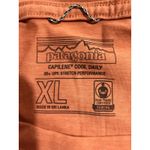 Patagonia women's Capilene UPF 50+ performance shirt Orange Size XL Photo 6
