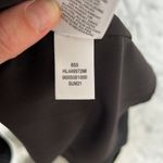 Chelsea28  Nordstrom Split Neck Rumpled Satin Dress LBD Small Photo 6