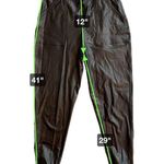 Spanx  Leather Like Jogger Pant Black Vegan Stretch Comfort Size M NWOT Photo 6