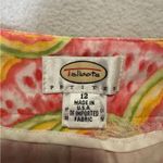 Talbots Petite Colorful Watermelon Print capris Photo 4