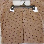 Corduroy Stretch Jeans Floral print Size 10 Multi Photo 0