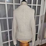 Pilcro and the Letterpress Anthropologie Pilcro Womens Creme Dolman Sleeve Full Zip Cardigan Sweater Medium Photo 1