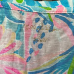 Lilly Pulitzer  Rexa Tee Shirt Square neck Tropical Punch Pima short sleeve Photo 3