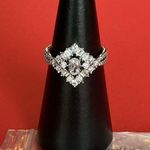 Bomb Party RBP5462 “This Love I Found” Cubic Zirconia on Rhodium Size 9 Ring NWT Silver Photo 3