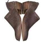 Vince Camuto NEW  Brown Leather Paleta Perforated Booties Boots Shoes size 6 Photo 5