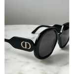 Christian Dior Authentic Dior Black Bobby R1U Oversized Logo Sunglasses Photo 5