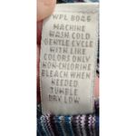 Charter Club Womens Striped Long Sleeve Crew Neck Cotton Top Blue Pink M Photo 4