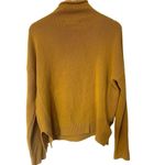 Tahari  large mustard yellow cowl neck sweater Photo 5