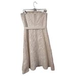 Lilly Pulitzer  Sienna Strapless Lace Dress  Ribbon Belt Party Wedding Size 8 Photo 1