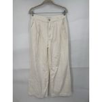Madewell The Harlow Wide-Leg Trouser Jean Women 27 Ivory Granolagirl Minimalist Photo 1