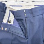Tory Burch Sport Navy Pleated Tech Twill Golf Pant Blue Size 4 Photo 4