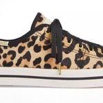 KEDS X KATE SPADE NEW YORK Kickstart Genuine Calf Hair Sneaker Cheetah Print 7.5 Photo 0