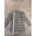Sandro Paris Lauryn Plaid Wool Blazer Women Size 36 Double Breasted Designer Lux Photo 12