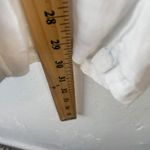 Ellen Tracy  Size Medium Linen‎ White Flowy Lightweight Straight Leg Pants Photo 10