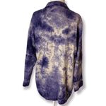 Anthropologie  amadi Hilde tie dye linen blend double breasted oversized blazer S Photo 3