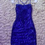 Windsor  Homecoming Dress Sequin Blue Photo 1