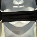 Blue Blush Whimisigoth Black Women's Bandeau Top Size S Puff Sleeves Indie Boho Photo 4