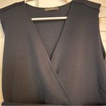 ZARA Black Mini Dress With Belt Photo 2