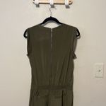 Lou & grey  Olive Green‎ Utility Wide Leg Jumpsuit Size XS Photo 7