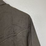 Vtg Scully Womens Western Shirt Small Brown Pearl Snap Embroider Cowgirl NWT Photo 8